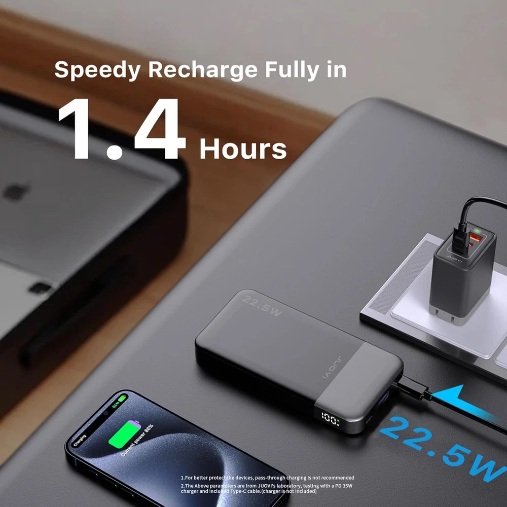 Power Bank 10000Mah 22.5W Fast Charging Small Portable Charger with Lightweight Power Bank 10000Mah 22.5W Fast Charging Small Portable Charger with Lightweight