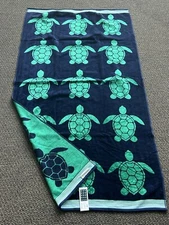 BEACH TOWEL-CARO Home TURTLE Size:36" x 68" CERTIFIED OEKO-TEX NEW!