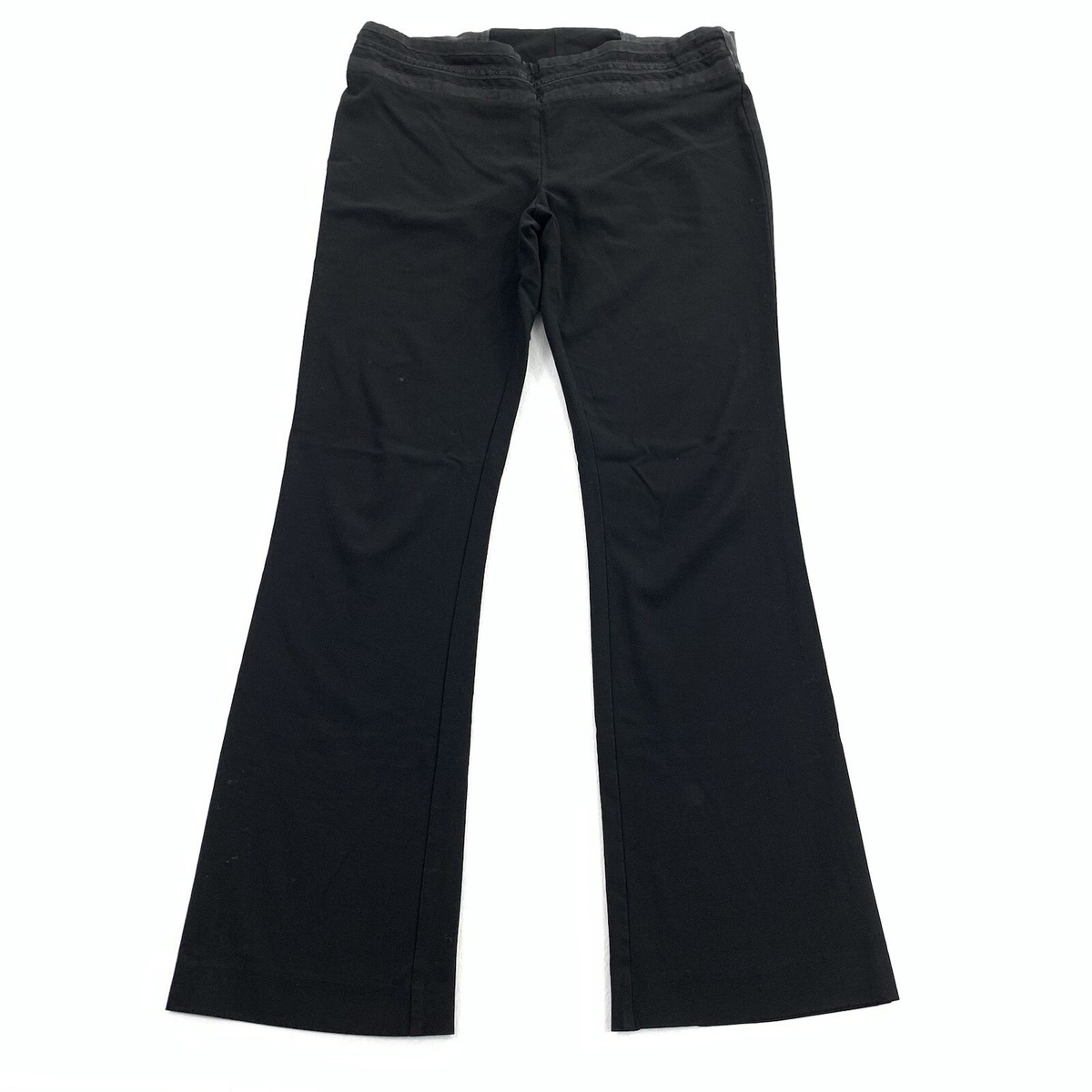 maternity black dress pants Pinkblush Maternity Black Straight Leg Dress Pants main image 1