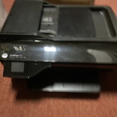 HP OfficeJet 7610 Wide format Wireless Color Printer Feed Scanner With Box Read