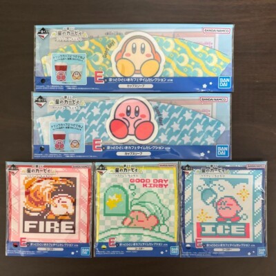 Ichiban Kuji Kirby of the Stars E Prize Hot Hitiki Cafe Time Selection complete