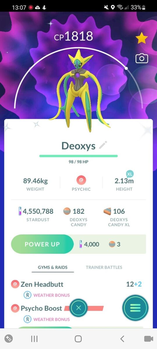 Pokemon GO: Can Deoxys Be Shiny?