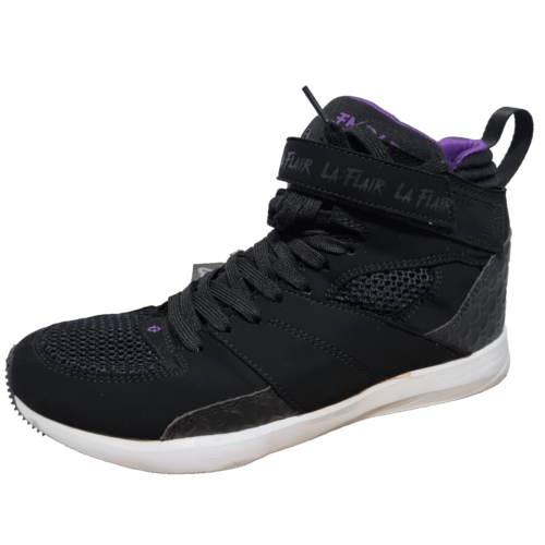 Tempest Free Running Shoes The LA Flair Men Size 8 Black Purple Lace Up Strap - Picture 1 of 24
