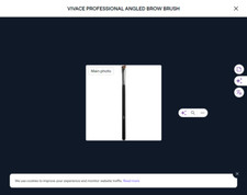 VIVACE PROFESSIONAL ANGLED BROW BRUSH