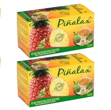 Piñalax 60 Teabags - for Digestive Support & Diet Pineapple Herbal Tea from Peru