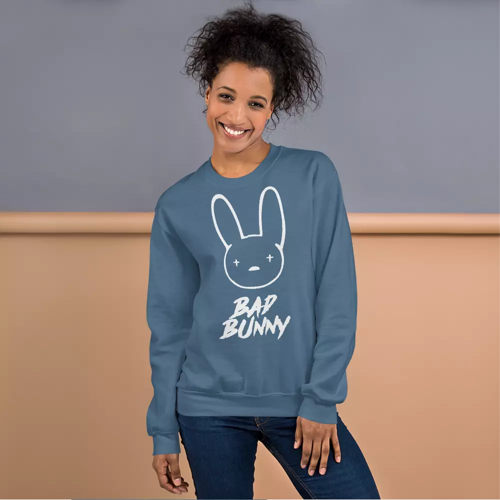 Bad Bunny Hoodie Conejo Malo Bad Bunny Unisex Sweatshirt eBay