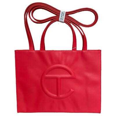 Telfar Red Large Shopping Bag Brand New In Box