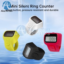 Digital Finger Electronic Tally Counter Mini Ring Counting with LED 0-99999