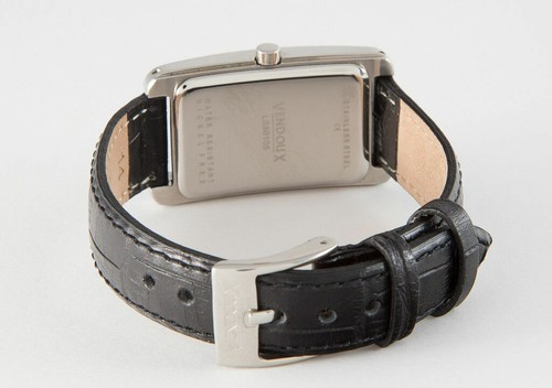 Reloj Vendoux Swarovski Caja Acero Inoxidable Cuero LS50105 Madre Perla Dial - Imagen 4 de 5