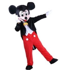 【TOP SALE】Professional Mickey Mouse Mascot Costume Unisex Adult Size Fancy Dress
