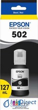 Genuine Epson T502120 T502120-S  EcoTank 502 Ink Tank Black