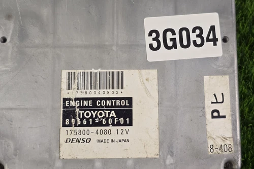 Toyota Land Cruiser 2007-2009 Engine Computer 89661-60f01 Oem Used - Picture 2 of 13