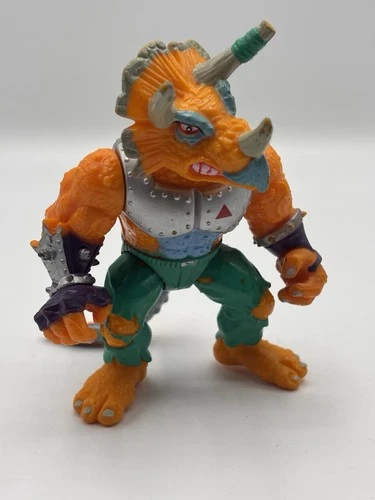 Vintage Teenage Mutant Ninja Turtles TMNT Triceraton Action Figure