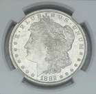 1882-S $1 US Silver Morgan Dollar NGC MS64