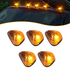 5x Amber Cab Led Rooftop Marker Light Kit 1999-2016 For Ford F250 F350 F450 F550 5x Amber Cab Led Rooftop Marker Light Kit 1999-2016 For Ford F250 F350 F450 F550