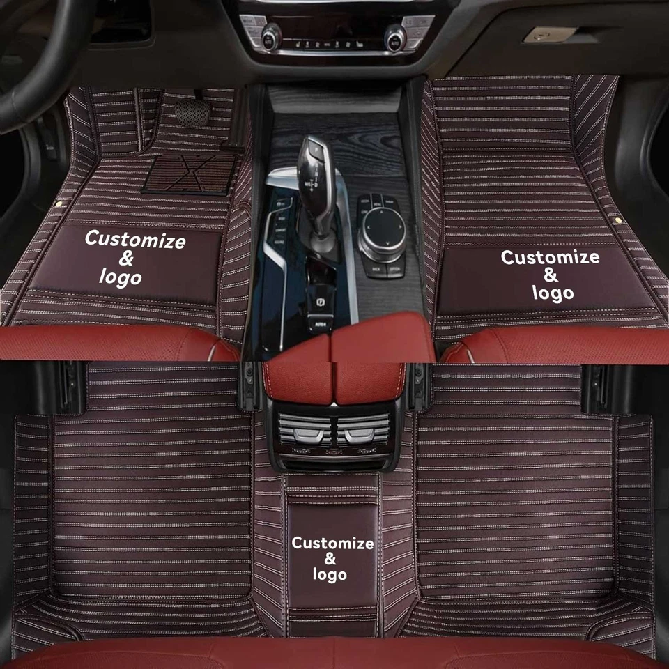 For Bentley Continental GT Car Floor Mats Front Rear Waterproof Auto Carpets Pad Foto 3 de 4