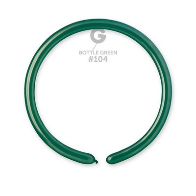 Gemar 104 Standard Emerald Green 160G Modellierballons Grün 100 Stück D2
