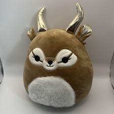 Squishmallows 7.5" KIELI The Antelope, 2022, Gold Antlers
