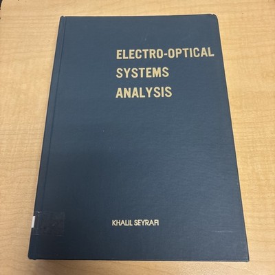 Electro-Optical Systems Analysis 1973 First ed.