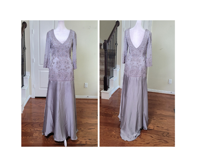 Sue Wong Nocturne Gown Silver Women 6 Beaded Formal Evening Mother Bride Dress | eBay Sue Wong Nocturne Gown Silver Women 6 Beaded Formal Evening Mother Bride Dress | eBay