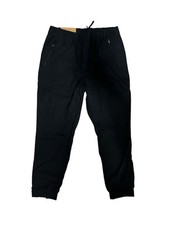 Eddie Bauer Rainier Fleece Lined Women  s Jogger Pant Black Size 12 NEW