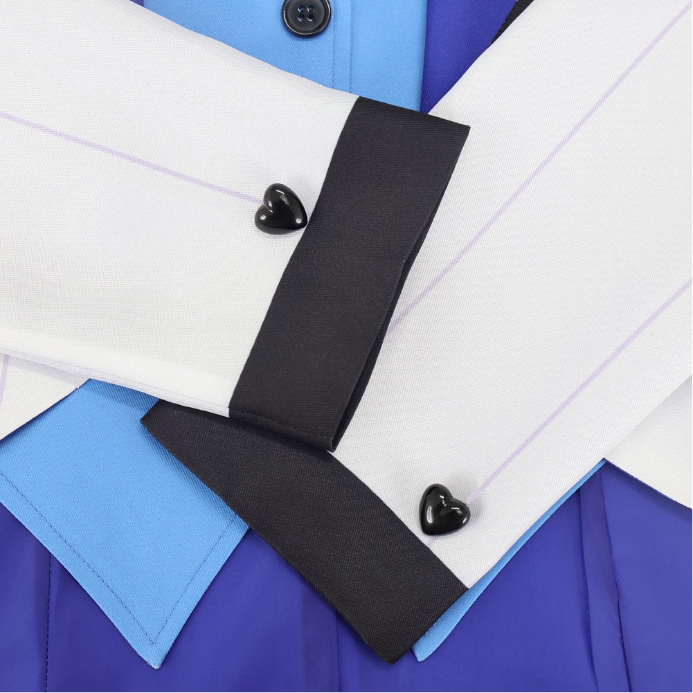 Hazbin Hotel Vox White Outfit Cosplay Costume Halloween Carnival Party Suit image 7