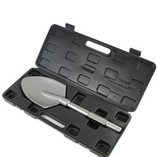 XtremepowerUS Shovel Jack Hammer Bit 1-1/8" Hex Clay Spade Shovel Head w/ Case