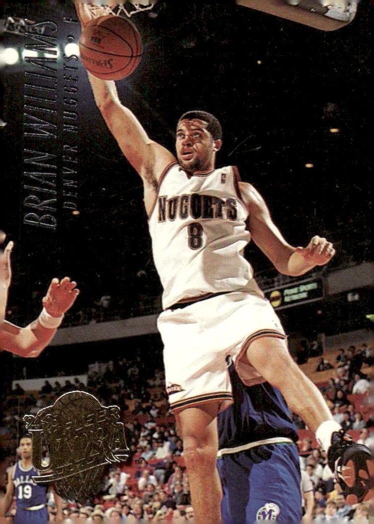 1994-95 Ultra Brian Williams Denver Nuggets GL2