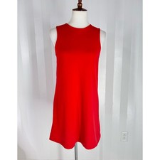 ISAAC MIZRAHI FOR TARGET Women’s Red Sleeveless Shift Dress Sz S