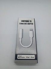 Apple Lightning to Headphone Jack AUX Adapter For iPhone X 11 12 13 14