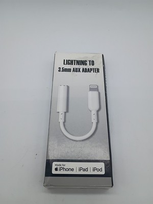 Apple Lightning to Headphone Jack AUX Adapter For iPhone X 11 12 13 14