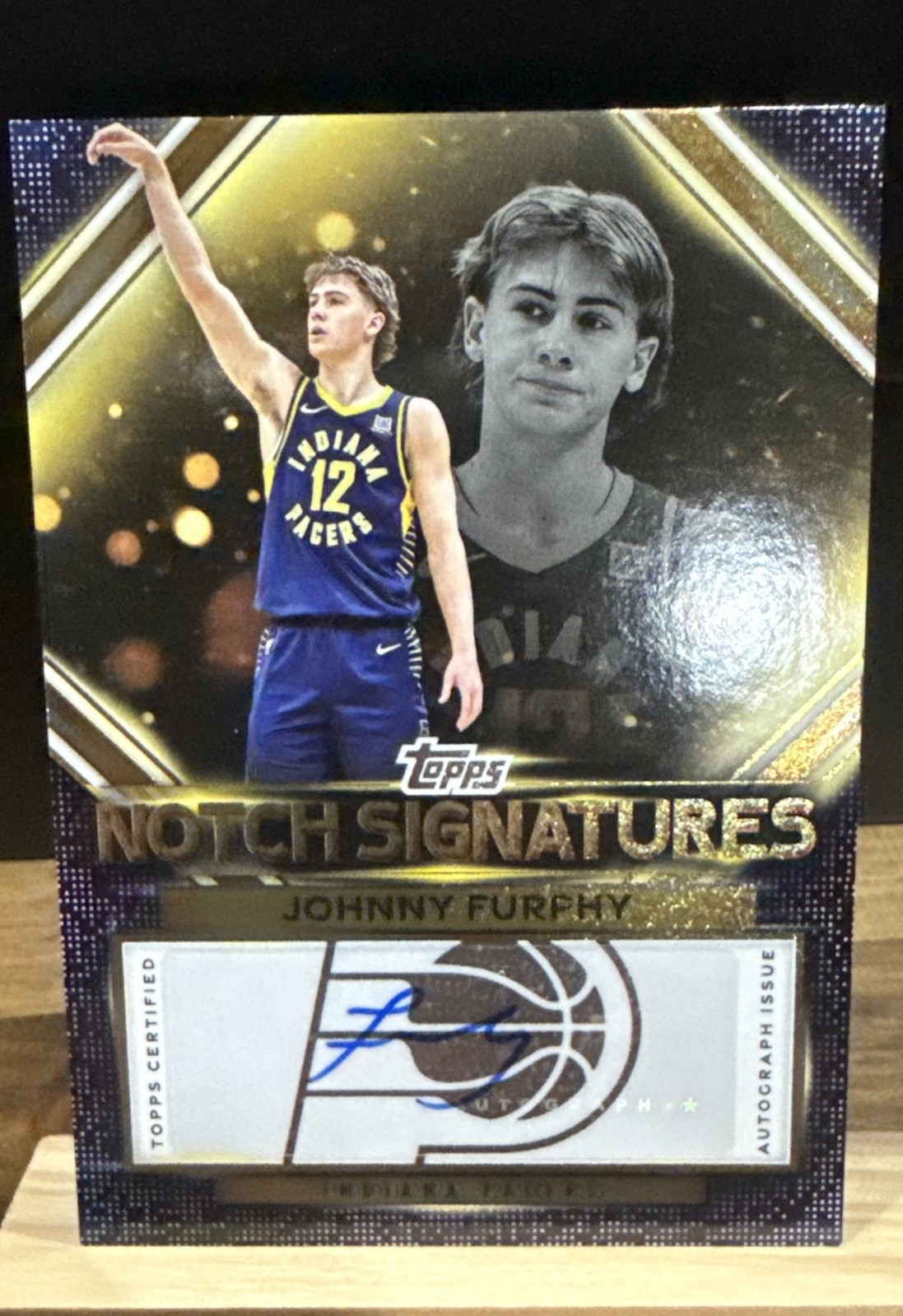2025-26 Topps - Topps Notch Signatures Johnny Furphy #TNS-JF (AU)