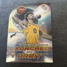 2024 Topps Cosmic Jalen Hood-Schifino RC Launched into Orbit #LIO-9 LA Lakers