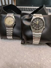 Lot Of 2 Not Working vintage Seiko 5 Automatic "Railway Time" men's...