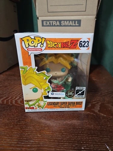 Funko Pop! Dragon Ball Z #623 Broly Galactic Toys Glow Chase Edition