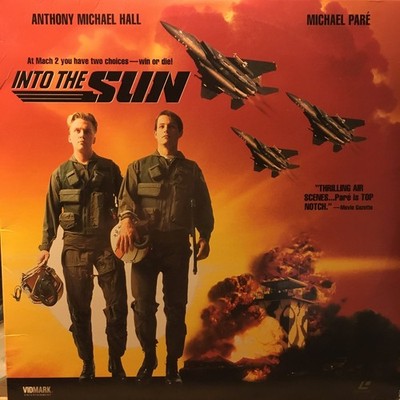 INTO THE SUN Laserdisc Anthony Michael Hall  1992  VERY RARE!