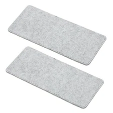 Felt Base Shaper, Bag Bottom Shaper 13 x 6 Inch for Purse (2 Pack, Light Gray)