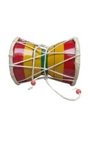 Handmade Indian Musical Instrument 5 Inch Damru Hand Percussion