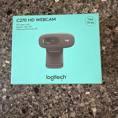 Logitech C270 HD Webcam (New in Sealed Box)