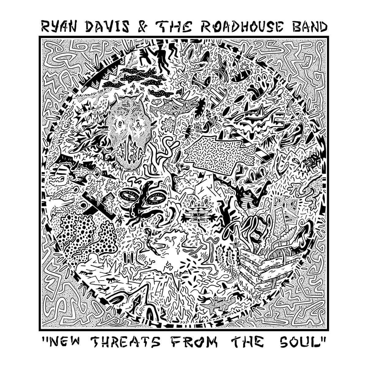 Ryan Davis & the Roadhouse Band New Threats From the Soul Double LP Vinyl