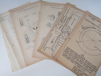 British Rail Modernisation Scheme. PAXMAN 16YHXL MOTORS Tech Sheets + Pläne