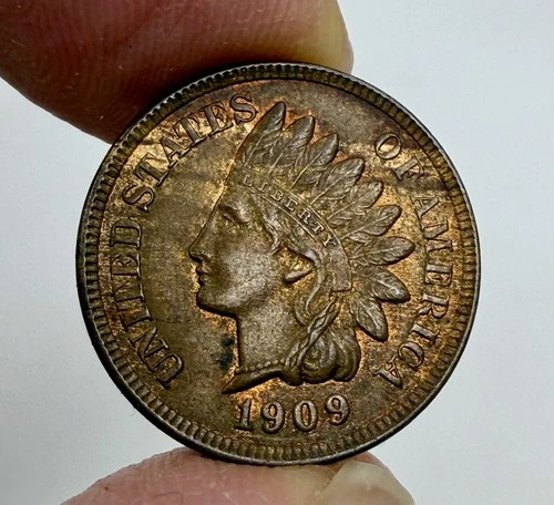 1909 Indian Head Cent Penny Uncirculated -  96982