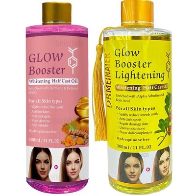 2 Stück Alpha Arbutin Kojisäure Whitening Serum Glow Booster Gussöl und Kurkuma