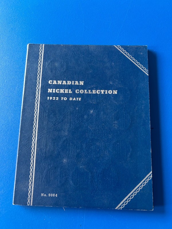 1922 to Date Canadian Nickel Collection Album Whitman COMPLETE!  iL12