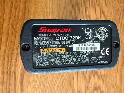 Snap on CTB8172 Lithium Akku 14,4V 2,0Ah 29Wh Snap-On