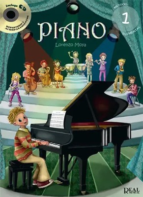 Piano Vol 1 | Lorenzo Moya | Primeros Pasos | Buch + CD | Real Musical
