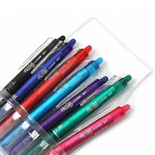 Pilot FriXion Clicker Erasable Rollerball 0.7mm – School Office Writing Pen – Mu