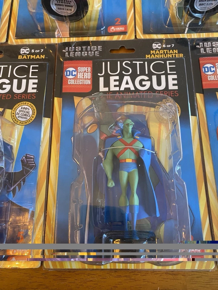 DC Comics Eaglemoss Hero Collection Liga de la Justicia Serie Animada Foto 3 de 4