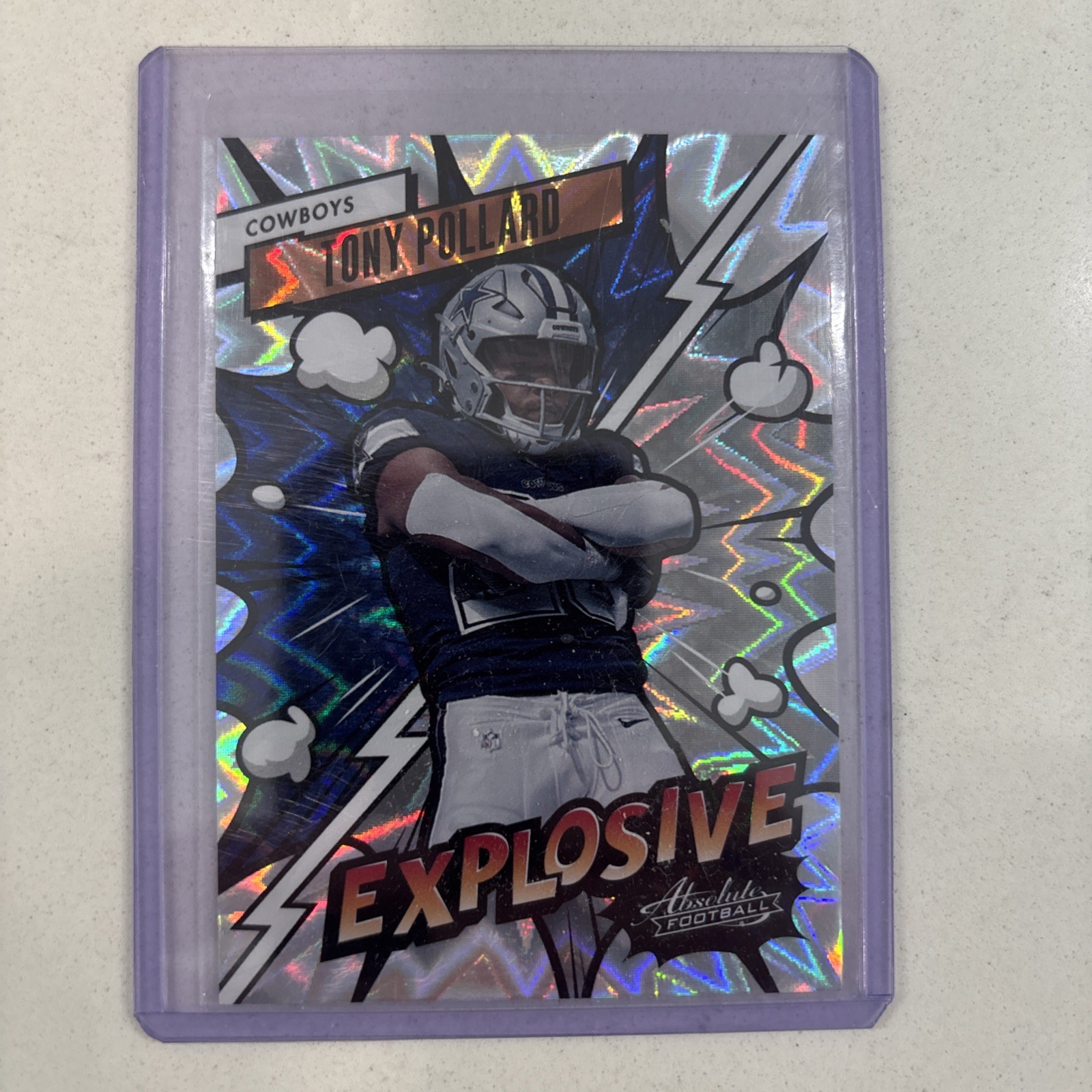 2023 Panini Absolute - Explosive Tony Pollard #18