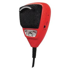 Astatic 302-10036 Noise Cancelling Cb Microphone, Red